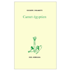 Carnet égyptien - Ungaretti Giuseppe