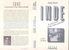 Inde, journal d'un intouchable 1969-1977 - Poitevin Guy