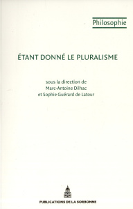 ETANT DONNE LE PLURALISME - DILHAC