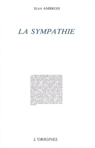La sympathie - Ambrosi Jean