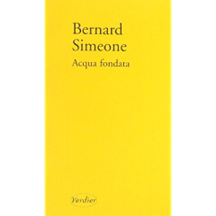 Acqua fondata - Simeone Bernard