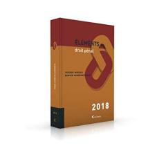Elements de droit pénal 2018 - Moreau Thierry;Vandermeersch Damien