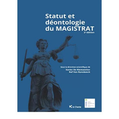 Statut et déontologie du magistrat - Riemaecker Xavier De;Ransbeeck Raf Van