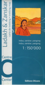 CARTE LADAKH-ZANSKAR CENTRE - POINTET/ABRAM