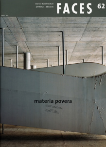 Faces N° 62, Printemps-Eté 2006 : Materia povera - Simonnet Cyrille