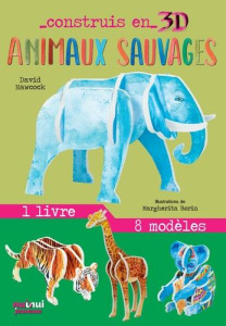 Animaux sauvages. Avec 1 livre et 8 modèles - Hawcock David ; Borin Margherita ; Breffort Cécile