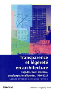 Transparence et légèreté en architecture. Façades, murs rideaux, enveloppes intelligentes, 1790-2022 - Porrino Matteo