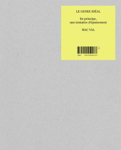 Le genre idéal. En principe, une tentative d'épuisement - Surlapierre Nicolas ; Bonfait Olivier ; Cheng Yuan