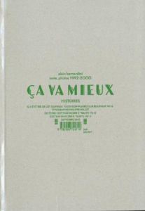 Ca va mieux. Histoires - Bernardini Alain