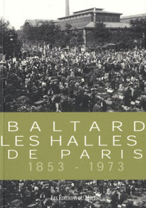 Balthard, les Halles de Paris 1853-1973 - Moncan Patrice de ; Du Camp Maxime ; Glanard Gérar
