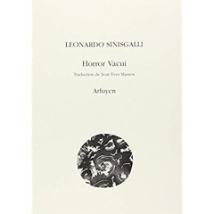 Horror vacui - Sinisgalli Leonardo