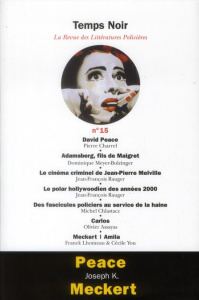 Temps Noir N° 15 - Lhomeau Franck