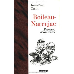BOILEAU-NARCEJAC. Parcours d'une oeuvre - Colin Jean-Paul