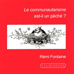 Le communautarisme est-il un péché ? - Fontaine Rémi