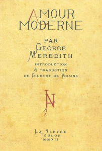 Amour moderne - Meredith George ; Voisins Gilbert de