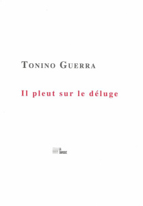 Il pleut sur le déluge - Guerra Tonino ; Royère Sophie