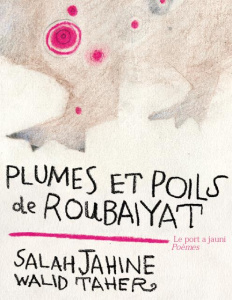 Plumes et poils de Roubaiyat. Edition bilingue français-arabe - Jahine Salah ; Taher Walid