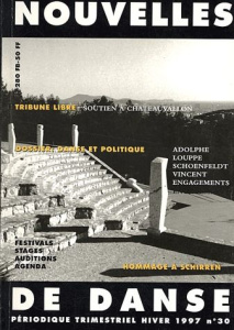 Nouvelles de danse N° 30, Hiver 1997 : Danse et politique - Kuypers Patricia