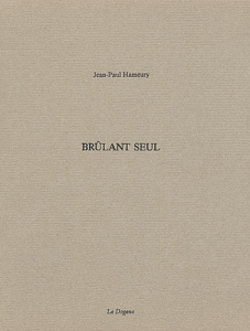 Brûlant seul - Hameury Jean-Paul