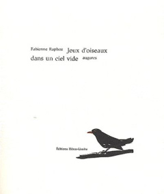 Jeux d'oiseaux dans un ciel vide. Augures - Raphoz Fabienne