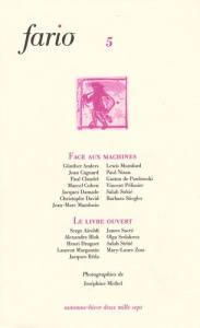 Fario N° 5, Automne-hiver 2007 - Mumford Lewis ; Sedakova Olga ; Mandosio Jean-Marc