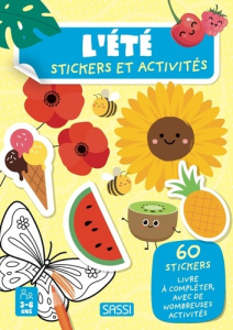 Stickers et activités - L'été - Negrel Sarah