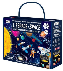 L'Espace. Le système solaire. Avec un puzzle ovale de 100 pièces, 1 poster et 1 livre de 32 pages - Gaule Matteo ; Trevisan Irena ; Eysel Caroline