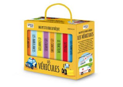 Ma petite bibliothèque les véhicules. Coffret en 8 volumes : Les motos ; Les ambulances ; Les pompie - Miller Simon