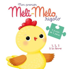 1, 2, 3 à la ferme. 5 puzzles de 2 pièces - McLean Rachael