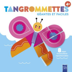Le papillon. Tangrommettes géantes et faciles - Mud Danielle