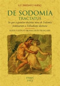 De Sodomia tractatus. Edition bilingue français-latin - SINISTRARI L M.