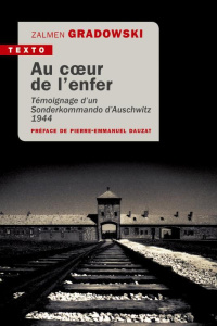 Au coeur de l'enfer. Témoignage d'un sonderkomando d'Auschwitz 1944 - Gradowski Zalmen ; Mesnard Philippe ; Saletti Carl