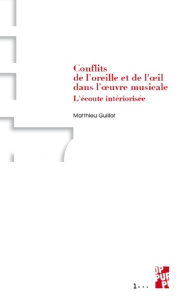 Conflits de l'oreille et de l'oeil dans l'oeuvre musicale. L'écoute intériorisée - Guillot Matthieu