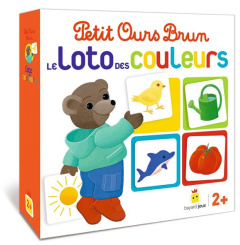 JEU PETIT OURS BRUN - LE LOTO DES COULEURS - DES 3 ANS - BOUR DANIELE