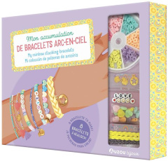 MA BOITE A BIJOU - MON ACCUMULATION DE BRACELETS ARC-EN-CIEL - SHIILIA