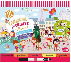 Cherche et trouve à Paris ! Avec 1 feutre effaçable - Fleury Marine ; Hung Yating