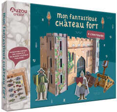 Mon coffret - Fantastique château à construire - Le Loarer bénedicte ; Gomez Maria lia ; Mlle Hipol