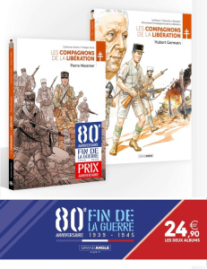 Les Compagnons de la Libération : 80 ans de la guerre 39/45 Pack en deux volumes. Hubert Germain ; P - Le Naour Jean-Yves ; Valenti Catherine ; Mounier A