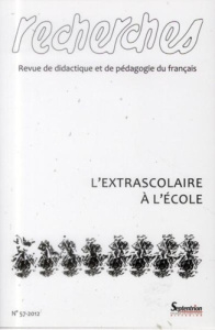 Recherches N° 57/2012 : L'extrascolaire à l'école - Mercier Catherine