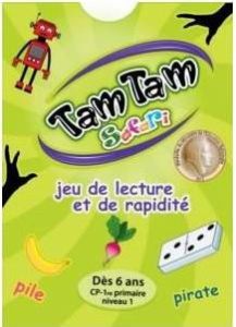 Jeu de cartes Tam Tam Safari CP niveau 1 dès 6 ans - Costantini Frédérique