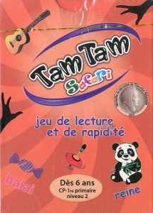 Jeu de cartes Tam Tam Safari CP niveau 2 dès 6 ans - Costantini Frédérique