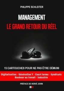 Management : le grand retour du réel. 15 cartouches pour ne pas être démuni - Schleiter Philippe ; Juvin Hervé