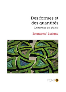 DES FORMES ET DES QUANTITES - LESIGNE EMMANUEL