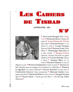 Les Cahiers de Tinbad N° 7, Hiver 2019 - Basquin Guillaume - Katz Stéphanie - Rachet Olivie