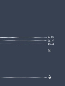 Bleu blue blau - Aboulker Valérie