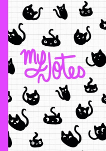 Carnet chat rose - HELLO EDITIONS