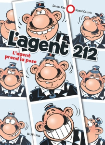 L'agent 212 Tome 25 : L'agent prend la pose - Edition à prix réduit - Kox Daniel ; Cauvin Raoul