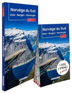 Norvège du Sud. Oslo, Bergen, Stavanger. Avec une carte laminée 1/1 000 000, Edition 2025 - Wszeborowska Elzbieta ; Berthel Laurent