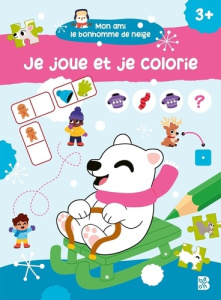 Mon ami le bonhomme de neige. Je colorie et je joue - Rennocks Sam