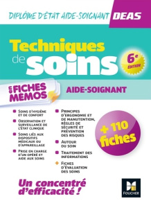 Techniques de soins en fiches mémos DEAS. 6e édition - Abbadi Kamel ; Brayer Jérôme ; Corvisier-Tourneur